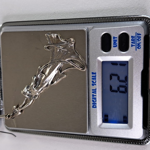 Sterling Silver Art Nouveau Lady Dangle Earrings - Picture 7 of 12